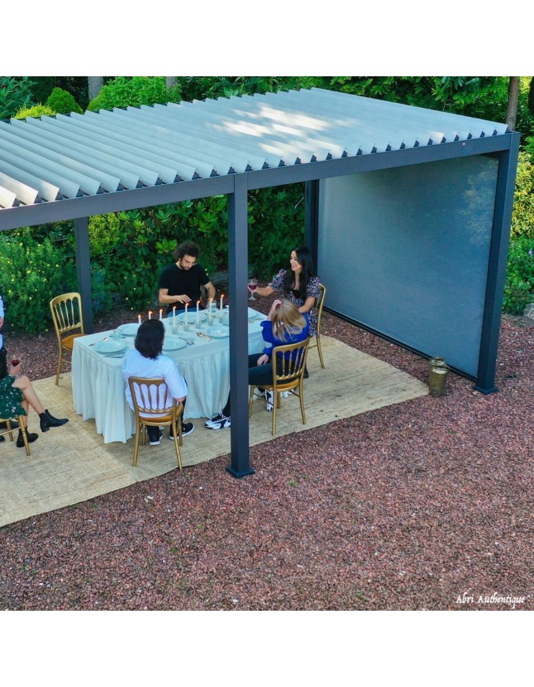 STORE LATÉRAL PERGOLA BIOCLIMATIQUE OMBRÉA - 3M