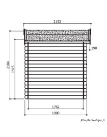 Abri de jardin en bois, Essen, 3,92 m²,19 mm, Solid, achat, pas cher